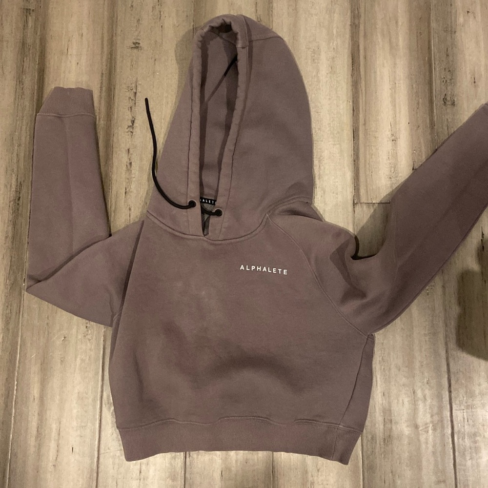 Alphalete cropped hoddie